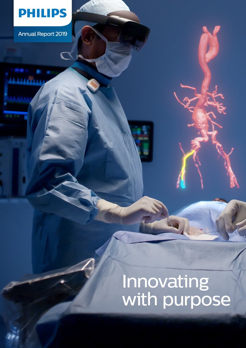 Philips Annual Report PDF cover page image